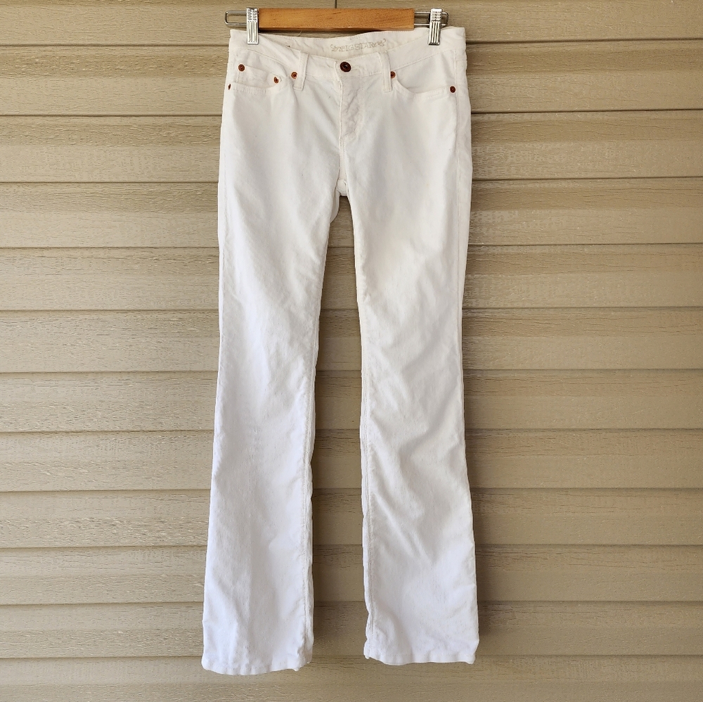 Big Star ivory corduroy Mia boot cut pants
